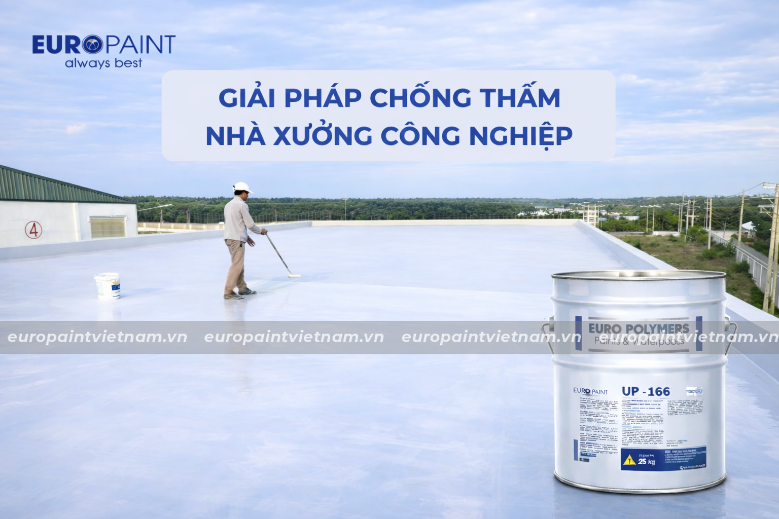 Giải pháp chống thấm cho nhà xưởng