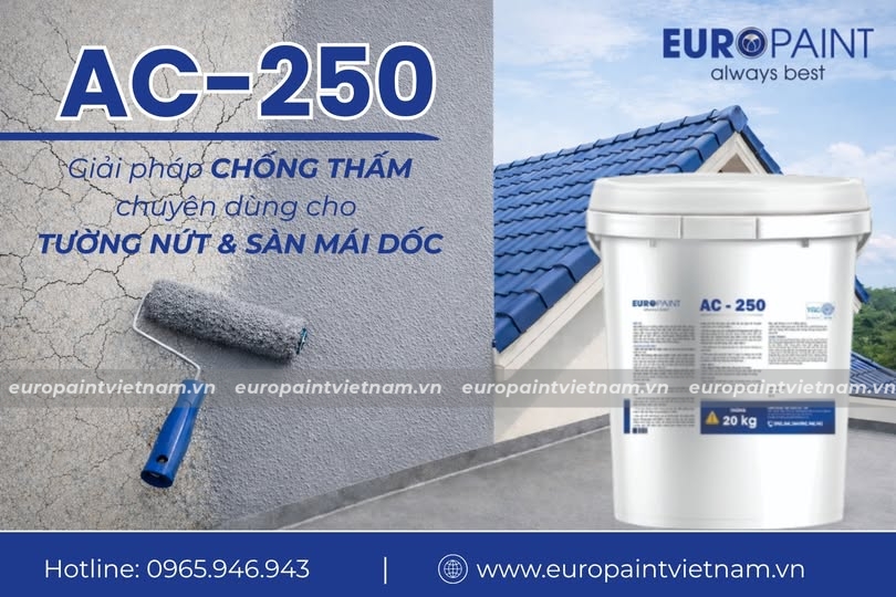Sơn chống thấm gốc ACRYLIC EURO PAINT
