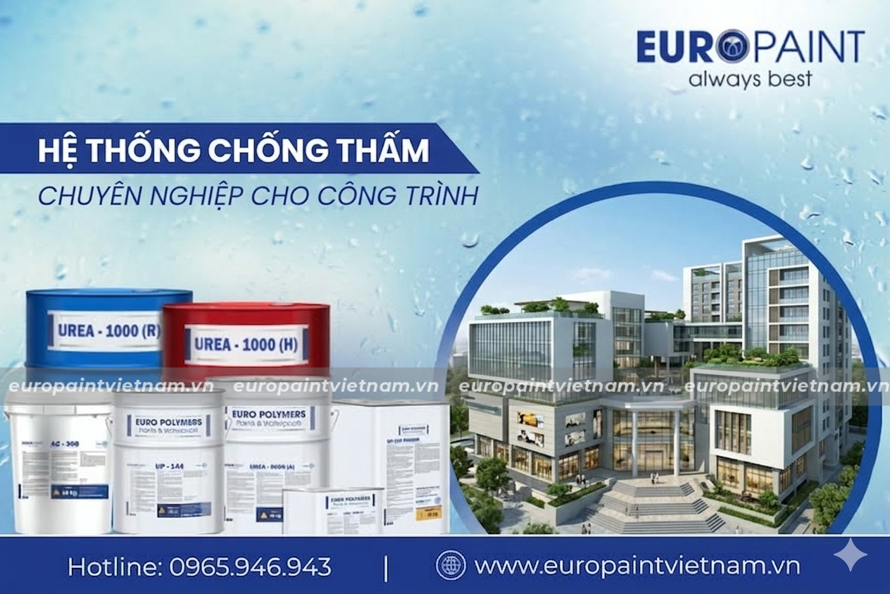 Hệ thống chống thấm chuyên nghiệp Hệ thống chống thấm chuyên nghiệp