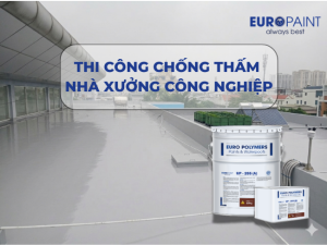 Thi công chống thấm nhà xưởng