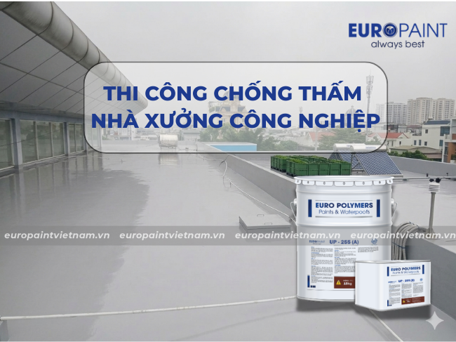 Thi công chống thấm nhà xưởng Thi công chống thấm nhà xưởng