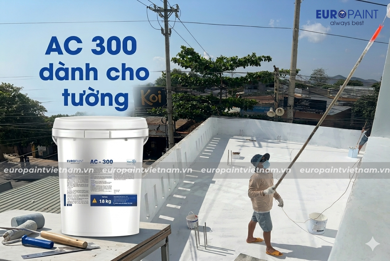 AC-300 sơn chống nóng dành cho tường