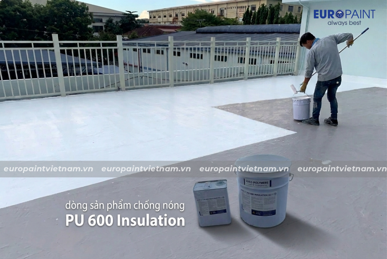 PU 600 Insulation dành cho sàn mái