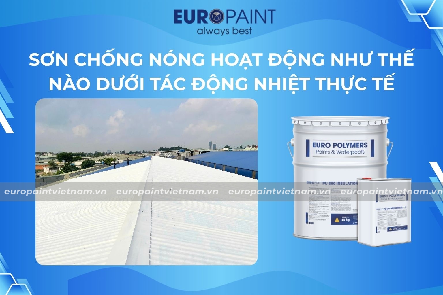 Sơn chống nóng hoạt động như thế nào