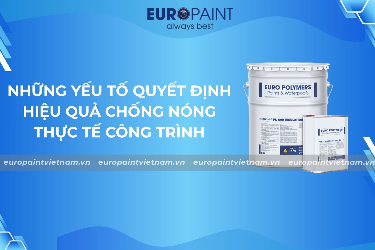 Sơn chống nóng hoạt động như thế nào