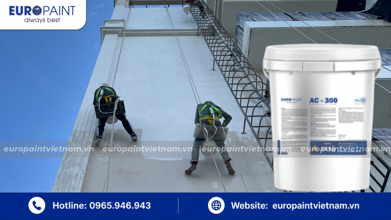 Sơn chống nóng Euro Paint mang lại hiệu quả vượt trội