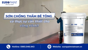 Sơn chống thấm bê tông có thực sự cần thiết cho công trình?