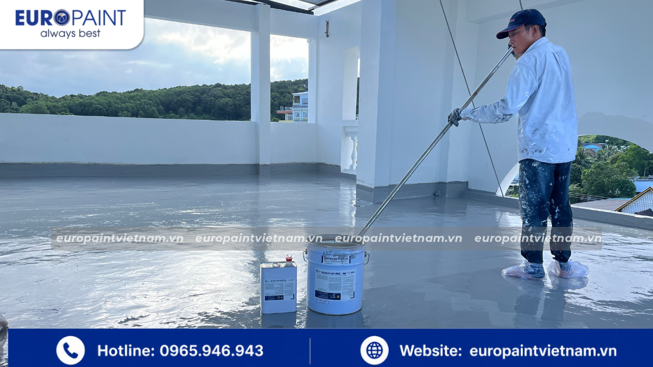 Polyurethane là giải pháp chống thấm phổ biến cho sàn mái ngoài trời Polyurethane là giải pháp chống thấm phổ biến cho sàn mái ngoài trời