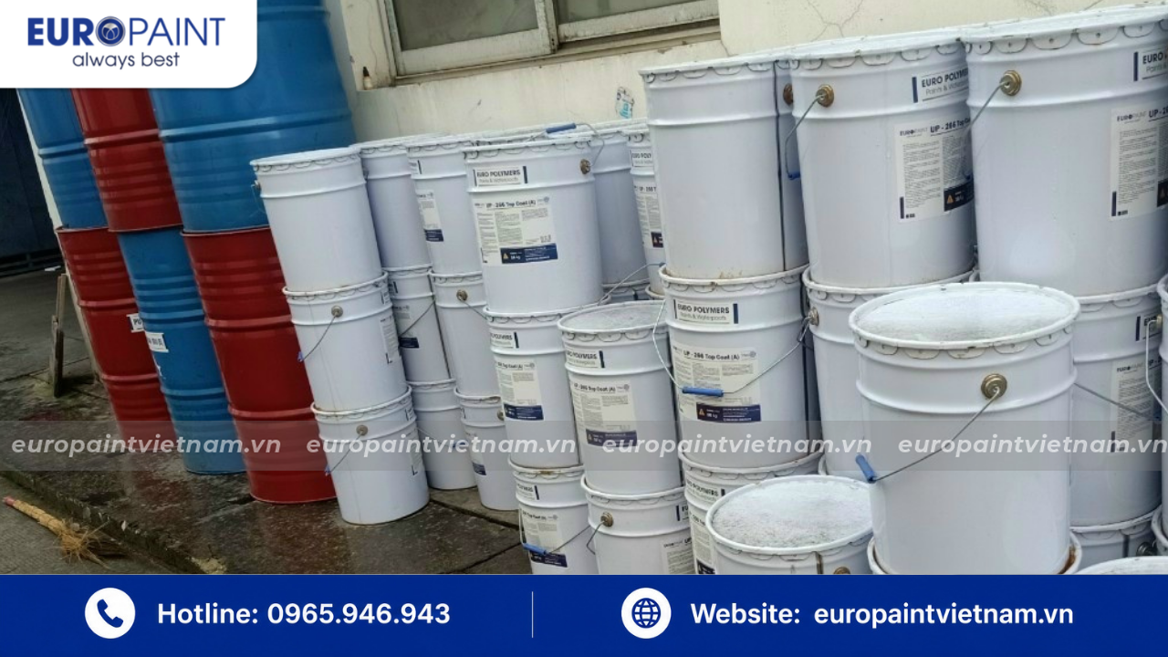 Sơn Polyurethane Phủ Chống UV – Euro Polymers UP-266 Top Coat Sơn Polyurethane Phủ Chống UV – Euro Polymers UP-266 Top Coat