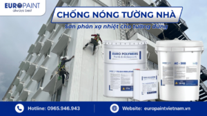 Chống nóng tường nhà – Sơn phản xạ nhiệt cho tường đứng