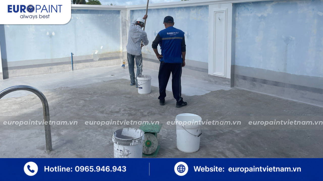 Euro Paint giải pháp chống thấm cao cấp ứng dụng đa dạng trên mọi loại công trình