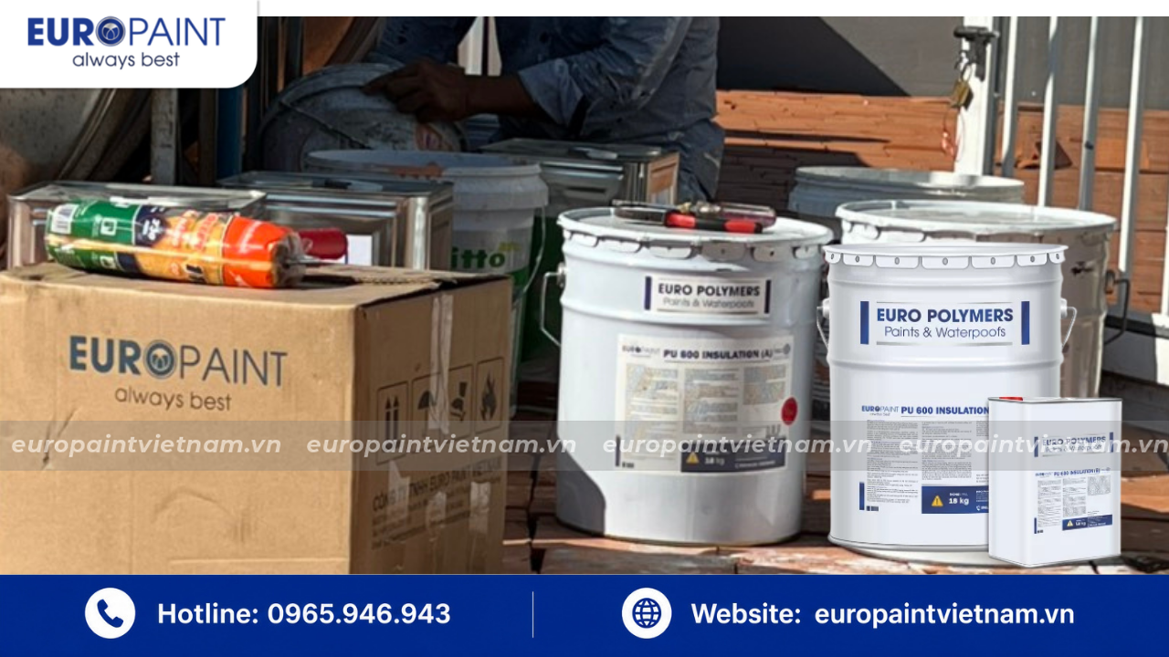 Sơn Chống Nóng Gốc Polyurethane – Euro Polymers PU 600 Insulation Sơn Chống Nóng Gốc Polyurethane – Euro Polymers PU 600 Insulation