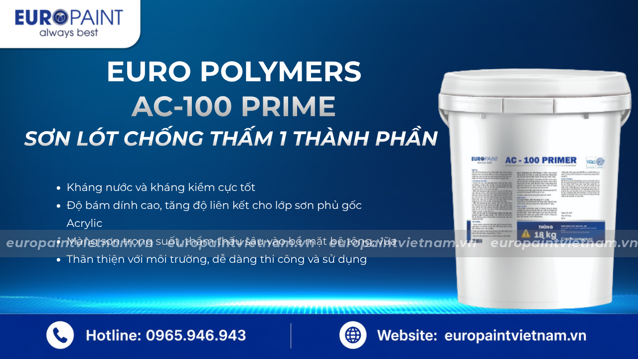 Đừng bỏ qua sơn lót trong quy trình thi công sơn chống thấm gốc acrylic Đừng bỏ qua sơn lót trong quy trình thi công sơn chống thấm gốc acrylic