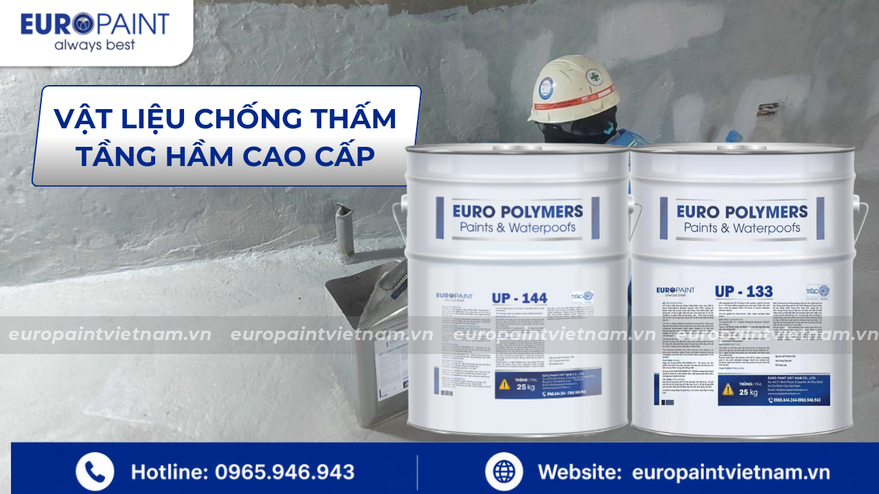 Vật liệu chống thấm tầng hầm cao cấp