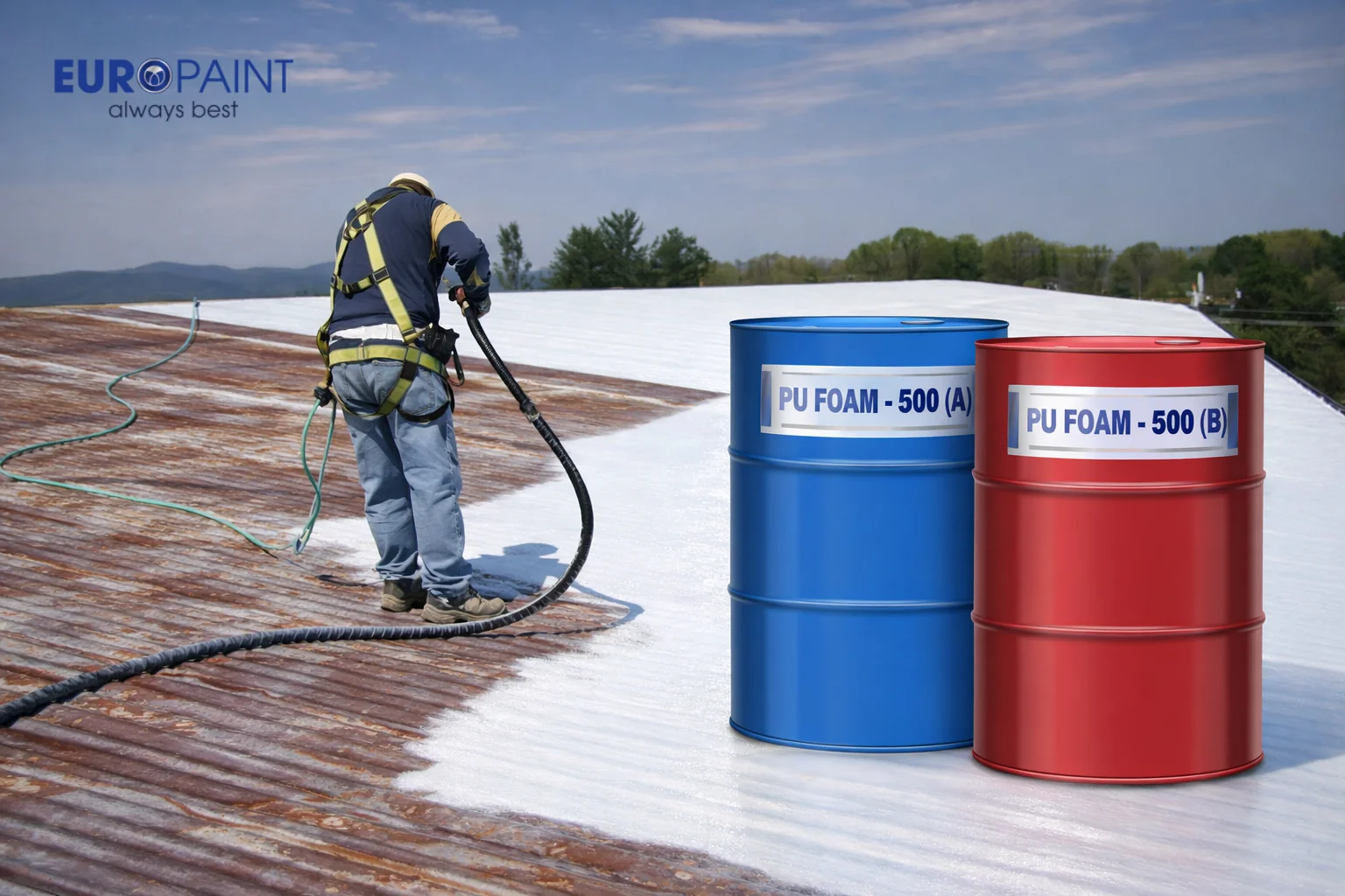 2 dòng sơn đang được Euro Paint phát triển cho chống nóng mái tôn 2 dòng sơn đang được Euro Paint phát triển cho chống nóng mái tôn