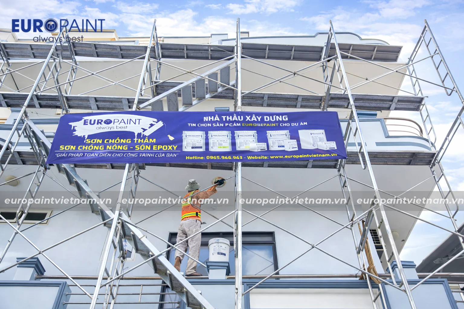 Giải pháp chống thấm cho tường và bề mặt đứng