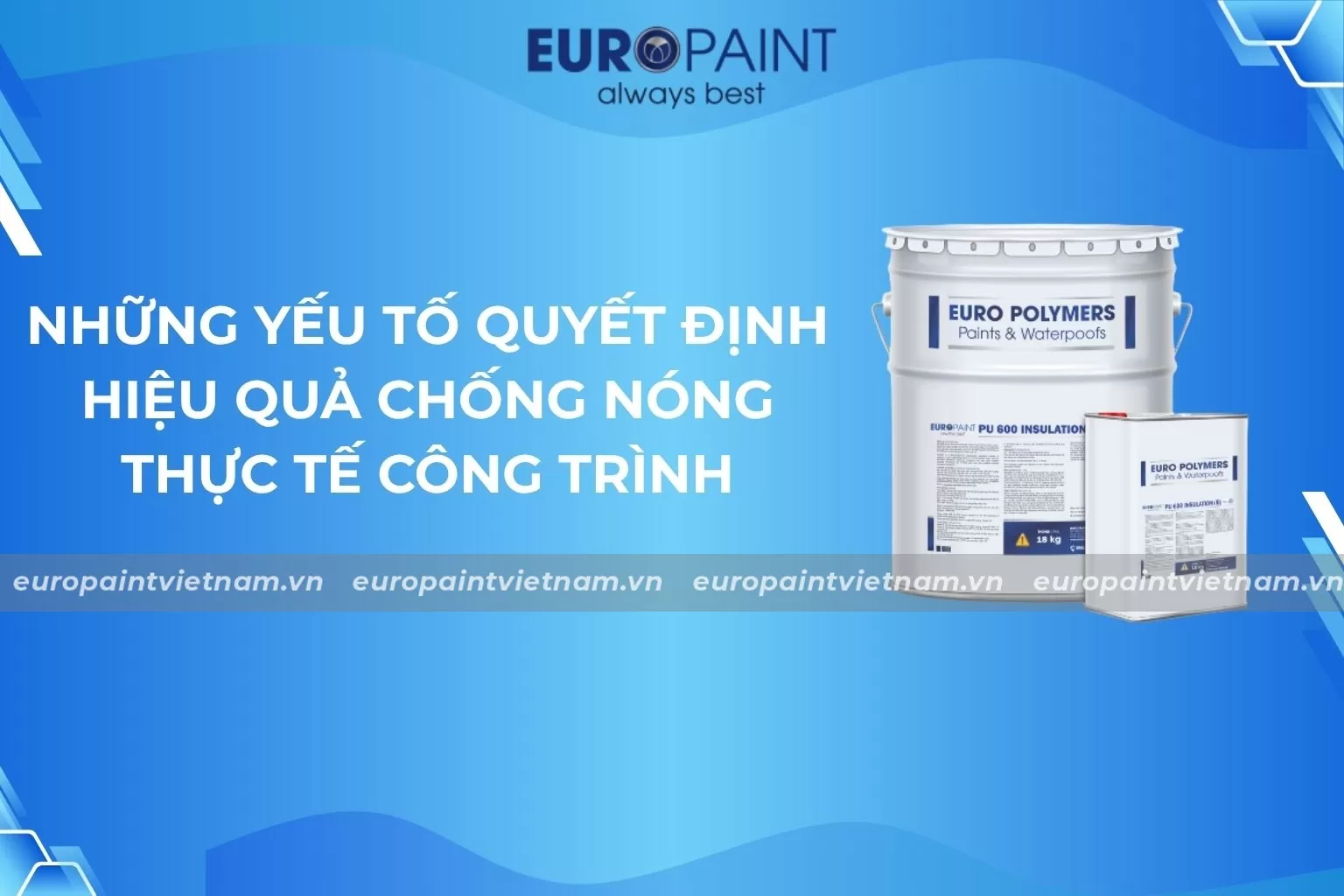 Sơn chống nóng hoạt động như thế nào