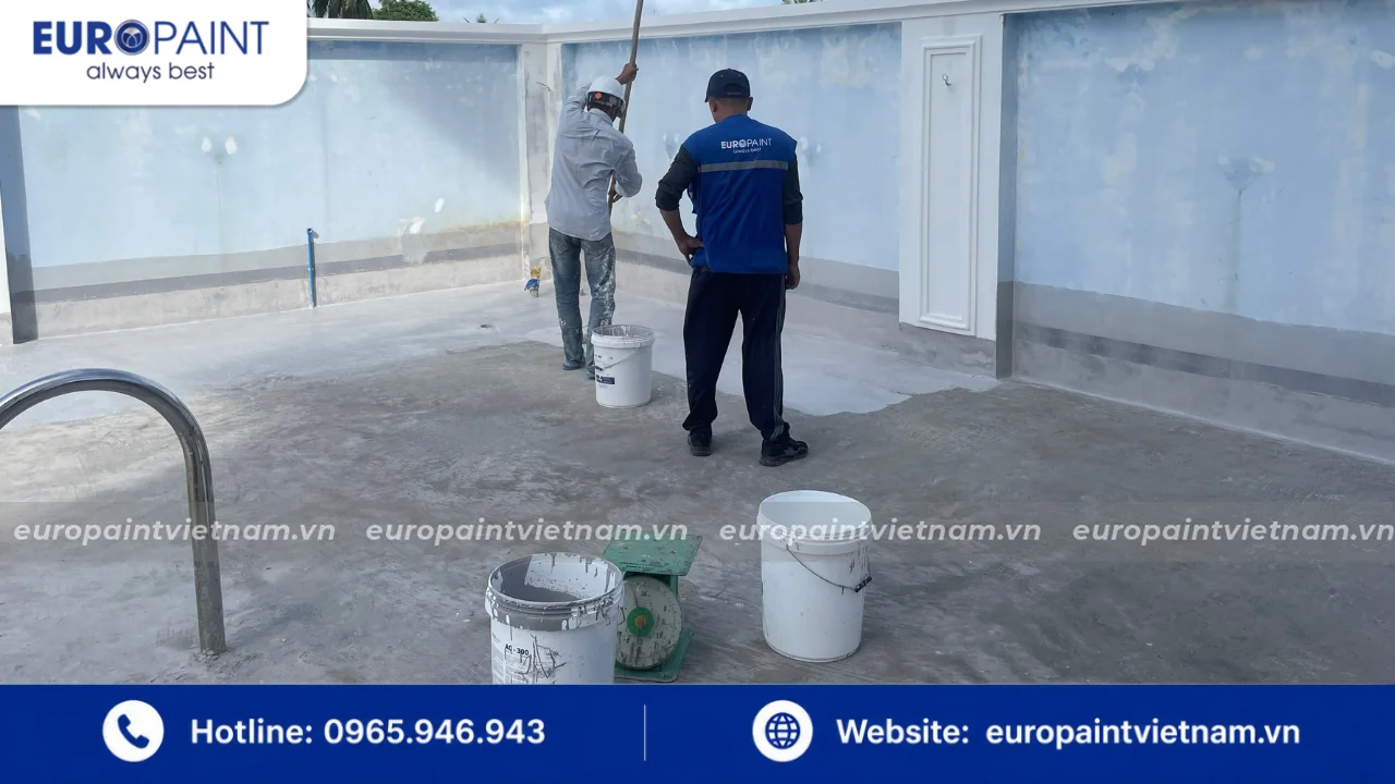 Euro Paint giải pháp chống thấm cao cấp ứng dụng đa dạng trên mọi loại công trình Euro Paint giải pháp chống thấm cao cấp ứng dụng đa dạng trên mọi loại công trình