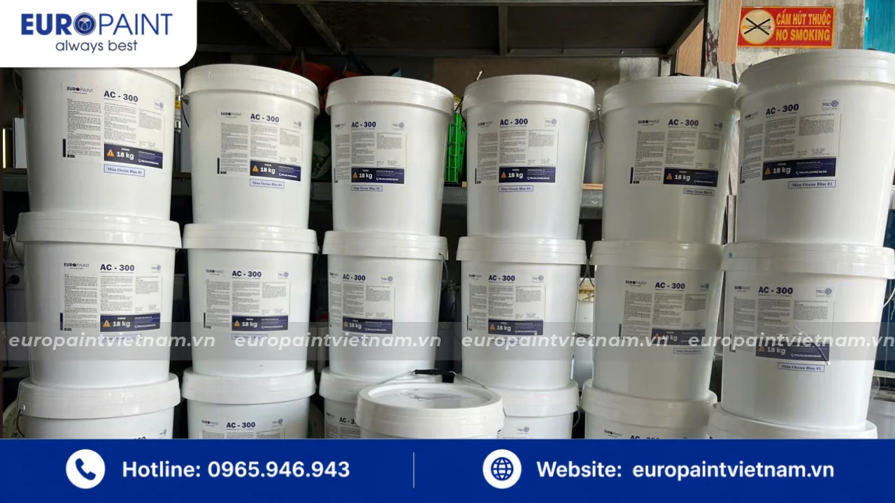 Sản phẩm Euro Polymers chính hãng – đa dạng giải pháp chống thấm cho mọi loại công trình