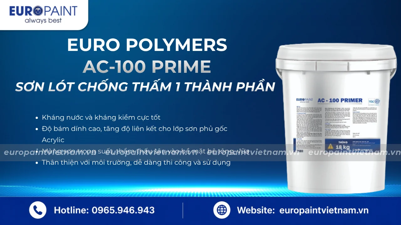 Đừng bỏ qua sơn lót trong quy trình thi công sơn chống thấm gốc acrylic Đừng bỏ qua sơn lót trong quy trình thi công sơn chống thấm gốc acrylic