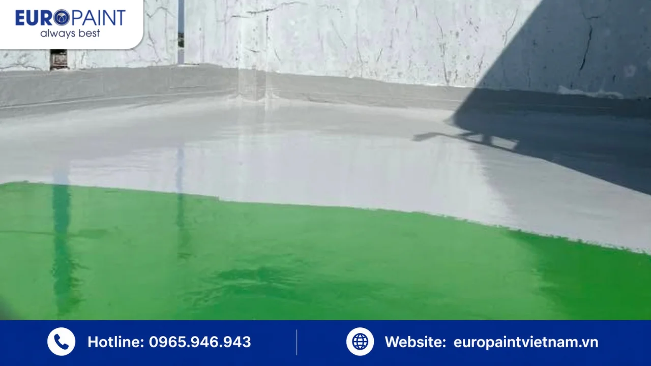Lớp sơn chống thấm gốc Polyurethane cho công trình Lớp sơn chống thấm gốc Polyurethane cho công trình
